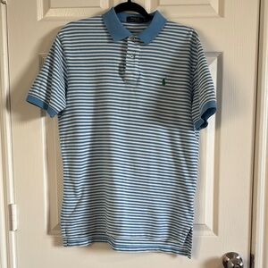 Polo by Ralph Lauren Blue Striped Men's Shirt